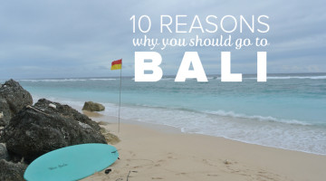 Why You Should Go To Bali